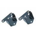 Powder Coated Black Steel Engine Mount Brackets